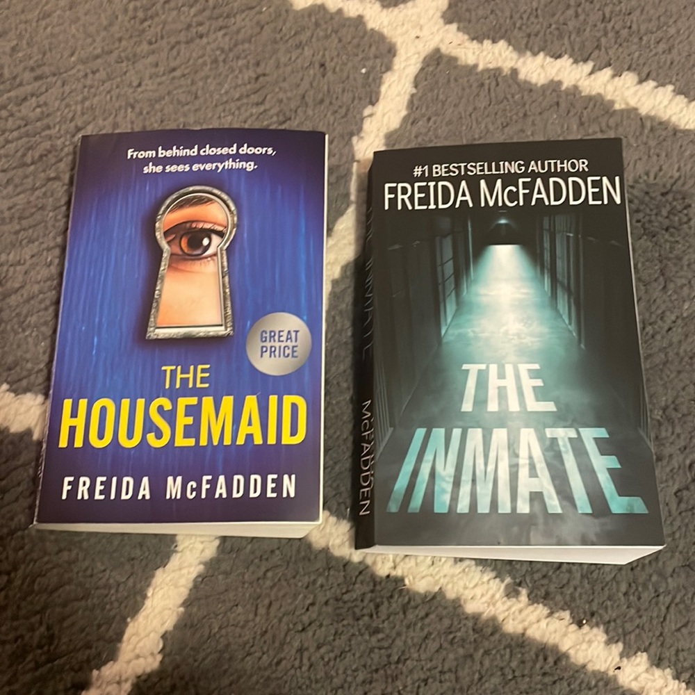 Freida McFadden The Inmate and The housemaid 2 books